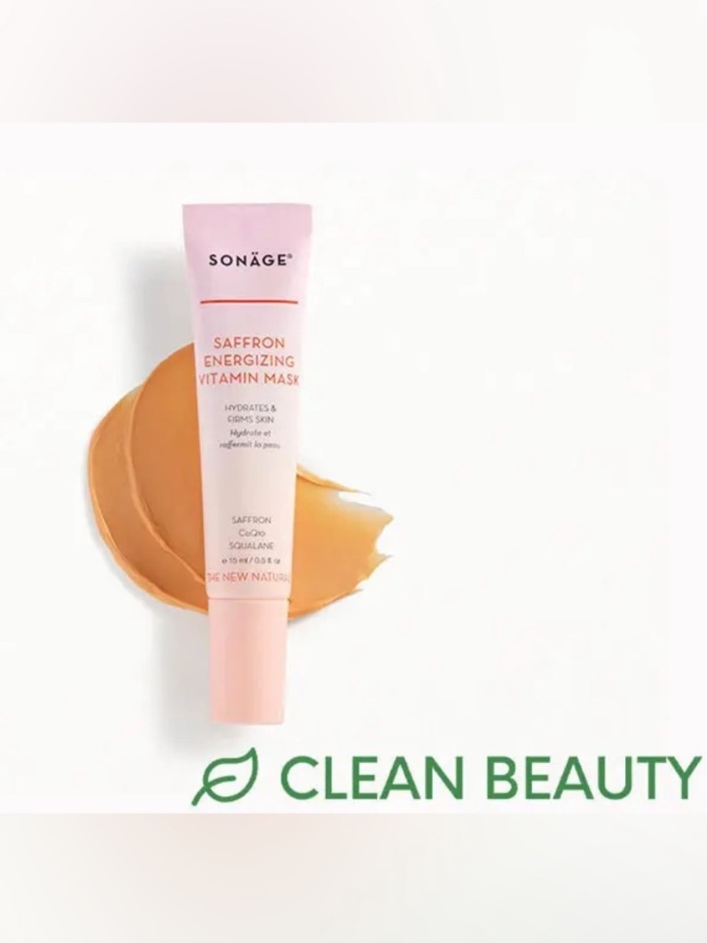 Sonäge Saffron Energizing Vitamin Mask